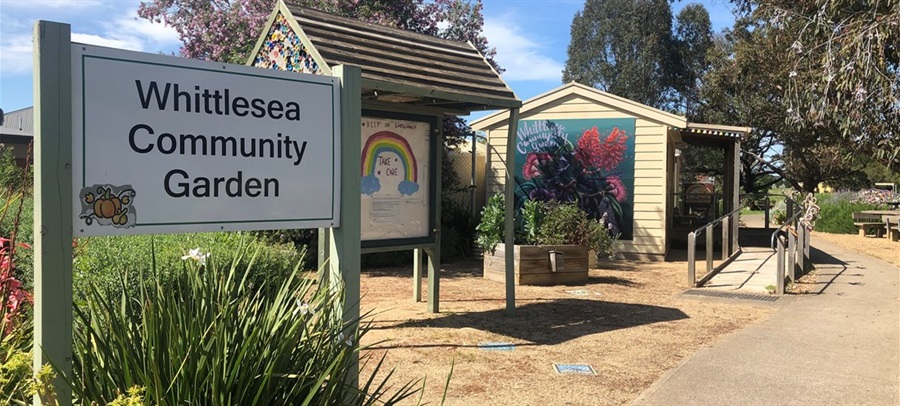 Whittlesea community garden mural