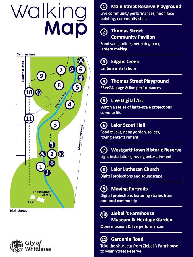 walking map