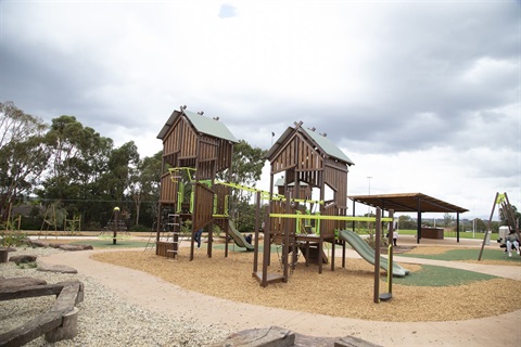 Playground and sports oval