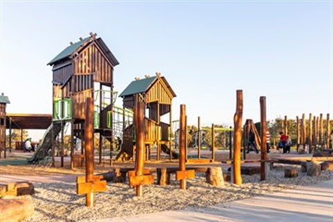 Photo of playground at Kelynack Recreation Reserve