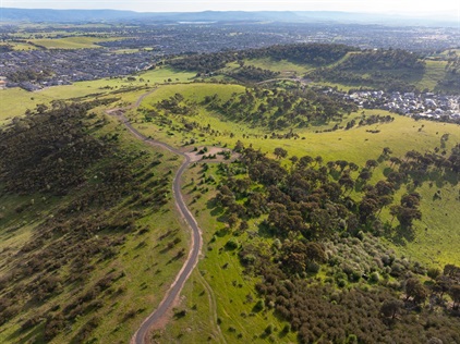 Quarry Hills Connecting Trails lookout